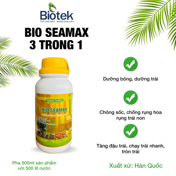 Phân Bón Hữu Cơ Cao Cấp BIO SEAMAX