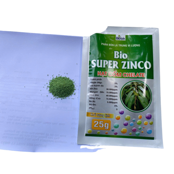 Phân Bón Vi Lượng BIO SUPER ZINCO - Combo 10 tặng 3 - Hình ảnh 2