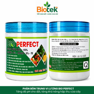 BIO PERFECT 200g – Phân bón trung vi lượng Silic, Canxi, Magie